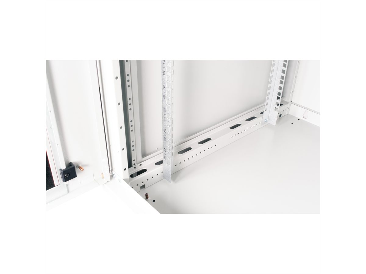 ROLINE 19-Zoll Wandgehäuse Basic Plus 12HE, 600x600 BxT grau