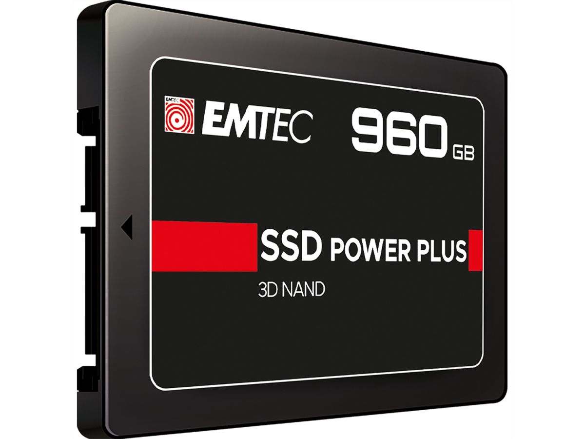 EMTEC SSD interne X150 960GB, SSD Power Plus, 2.5, SATA III 6GB/s - SECOMP  AG