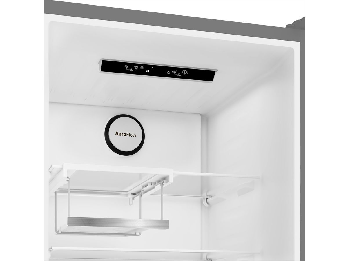 Beko Kühl-Gefrierkombination KG740, 355L, 203.5cm