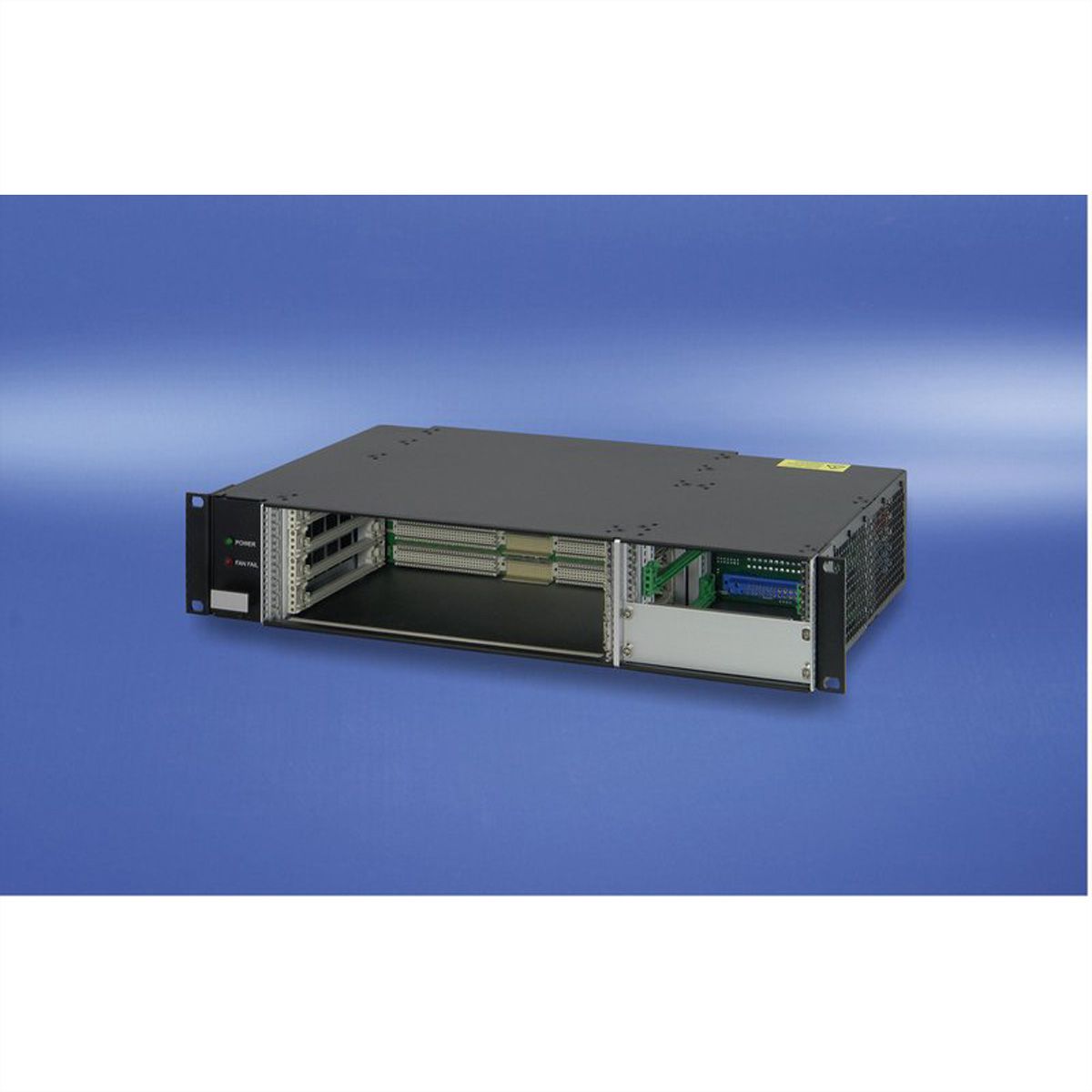 Système VME64x SCHROFF, 2 U, 4 slots, alimentation enfichable
