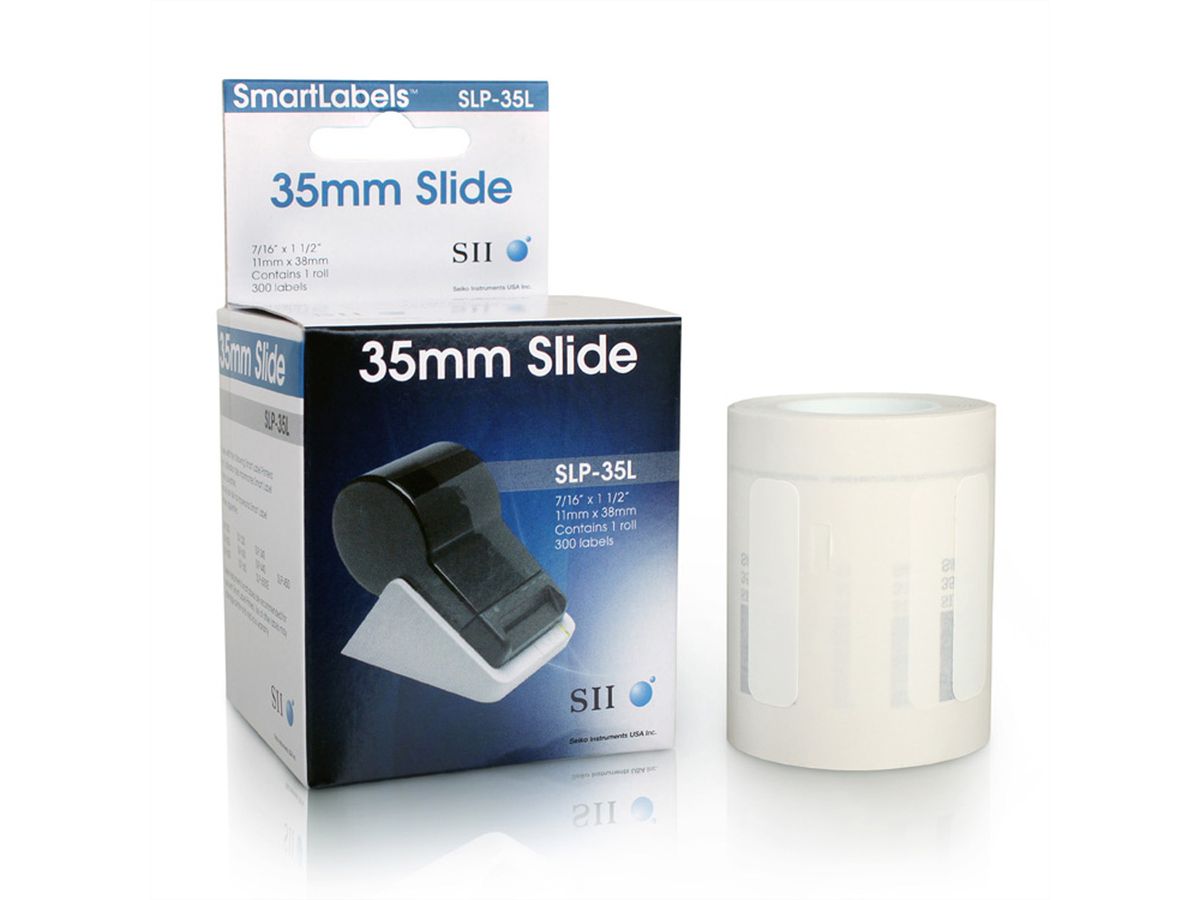 SEIKO 35mm-Etiketten für Dias, SLP-35L, 300 St. 1 Rolle