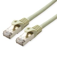 VALUE Patchkabel Cat.6A (Class EA) S/FTP (PiMF), Massivdraht, LSOH, grau, 20 m