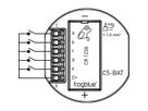 frogblue, frogContact5-BAT, entrée à 5 canaux avec alimentation par batterie