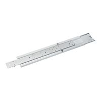 Glissière télescopique universelle SCHROFF, Slim, 2 U, 508L