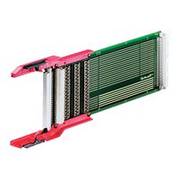 Adaptateur d'essai SCHROFF Type C, C96, 3 U, 220 mm, 4L, U/I