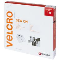 VELCRO® Crochets & velours 20mmx10m beige, bande à coudre