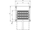 Étagère Eurorack SCHROFF, télescopique, pour cadre universel, 600W 700D