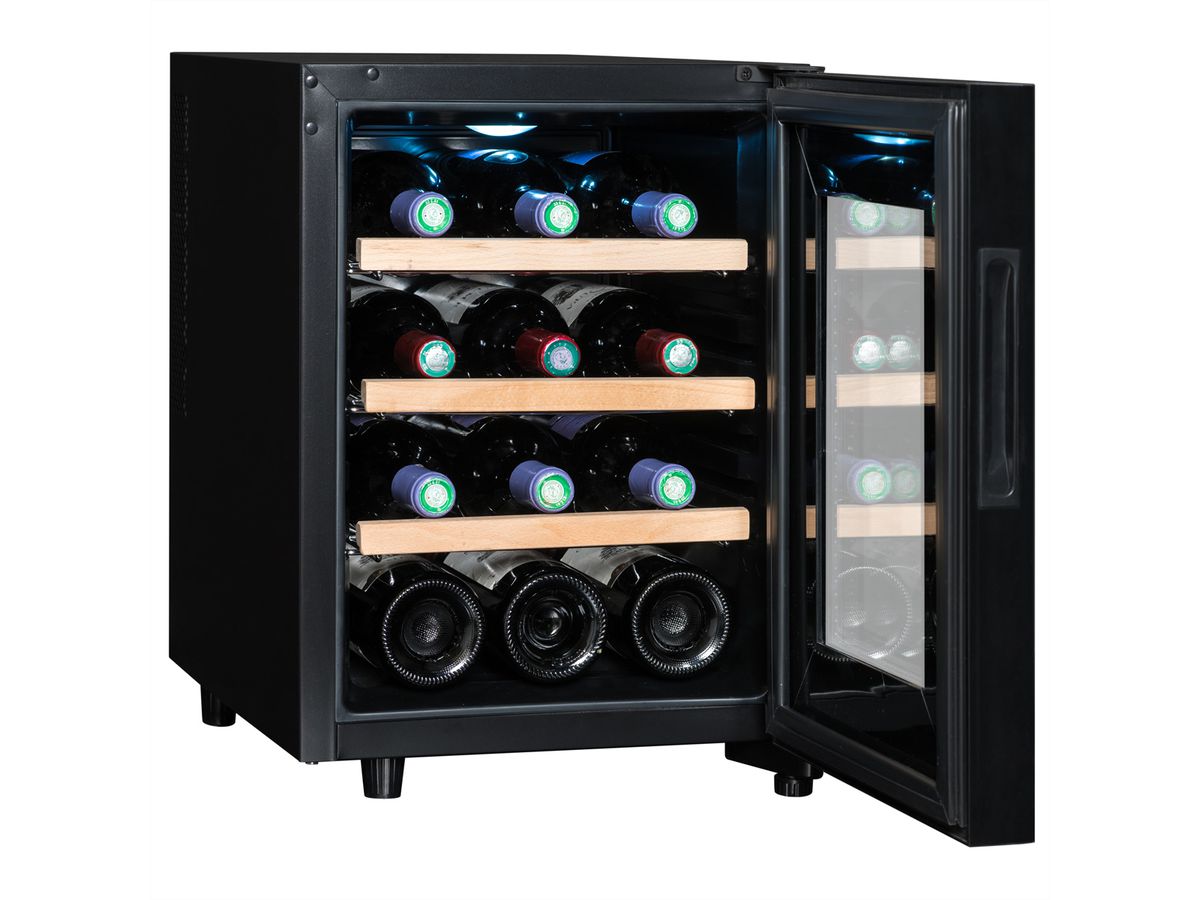 Climadiff Weinkühlschrank CC12, Freistehend, 1 Zone, 12 Flaschen