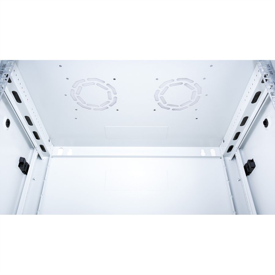 ROLINE 19-Zoll Wandgehäuse Basic Plus 15HE, 600x450 BxT grau