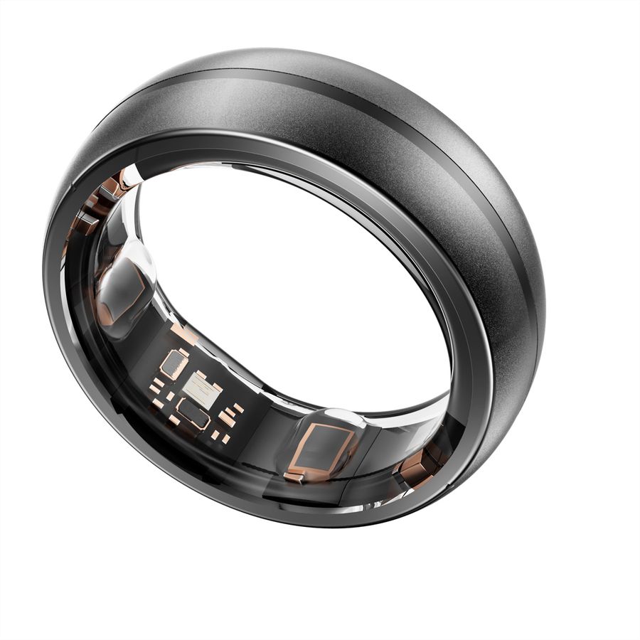 MYnextRING Smart Ring Schwarz matt, Grösse 8