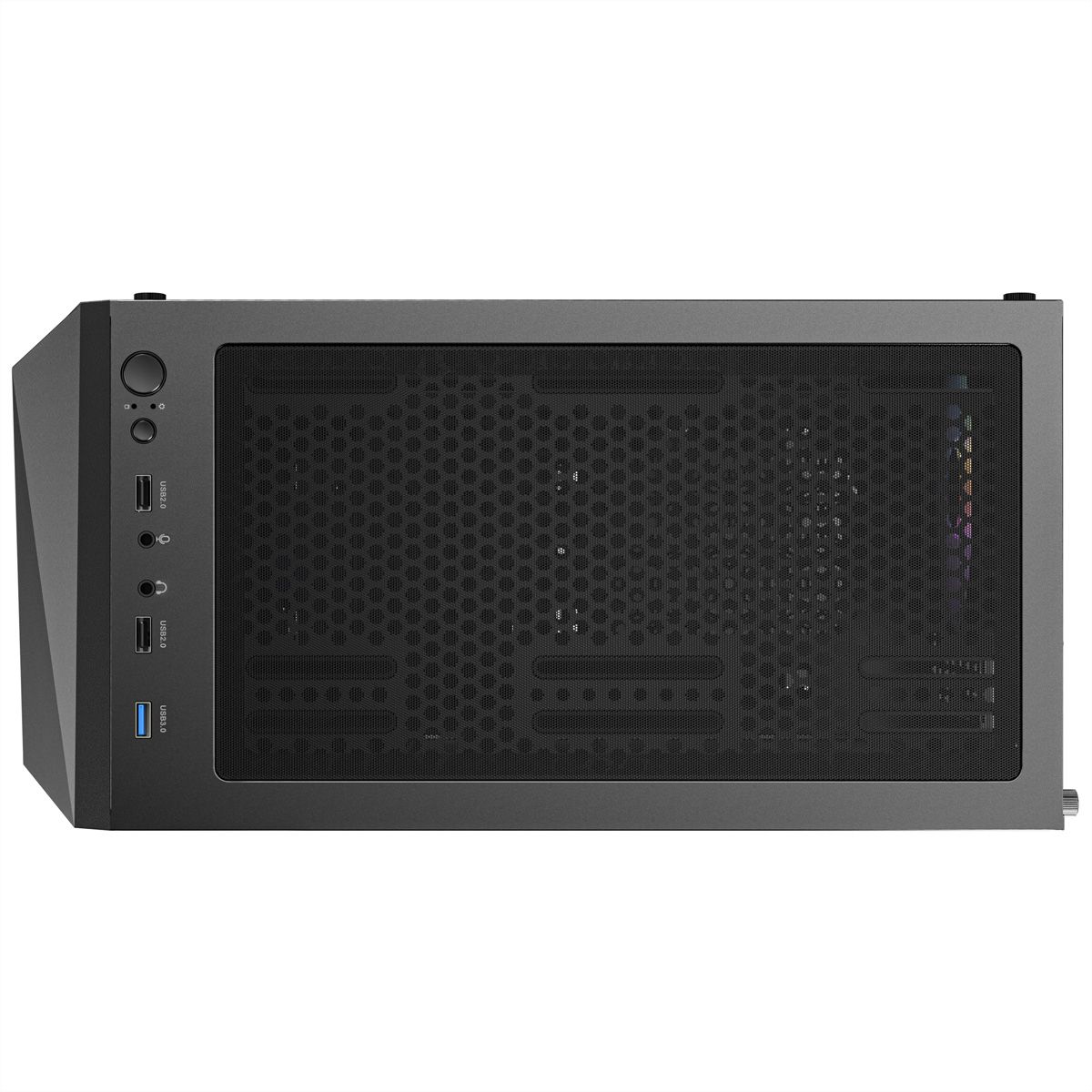 ANTEC AX61 Elite PC Gehäuse Midi Tower Gaming ATX, schwarz