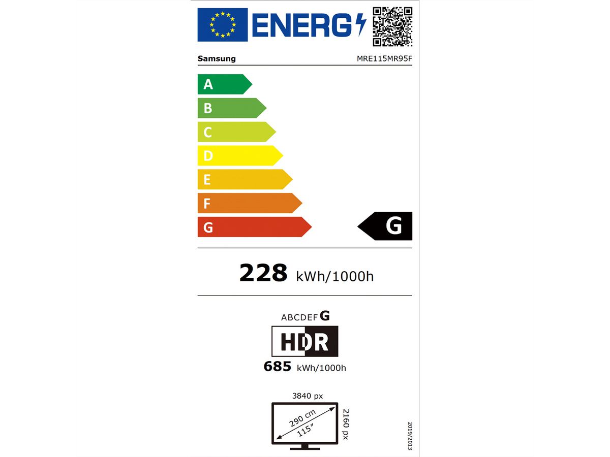 Samsung TV 115", Micro RGB, MR95