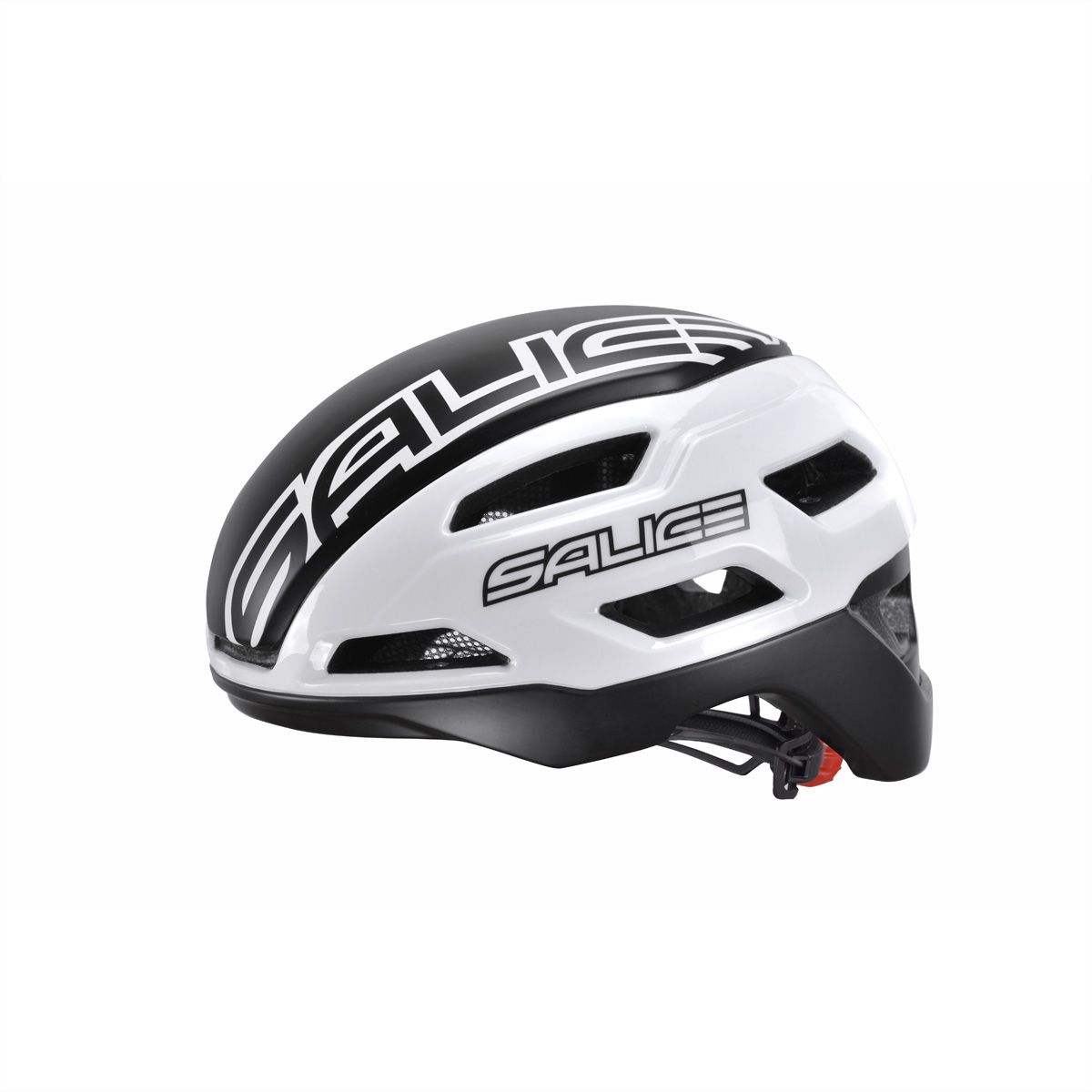 Salice Occhiali Casque de vélo Stelvio, M-L 54-60, White-Black