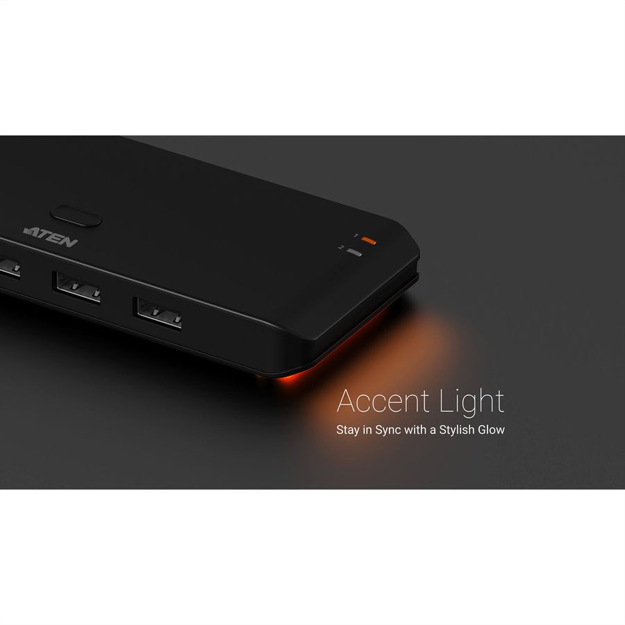 ATEN US4224 2x4-Port USB 2.0 Sharing