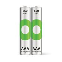 GP Batteries Recyko+, Akku 2xAAA, 650 mAh, 1,2 V