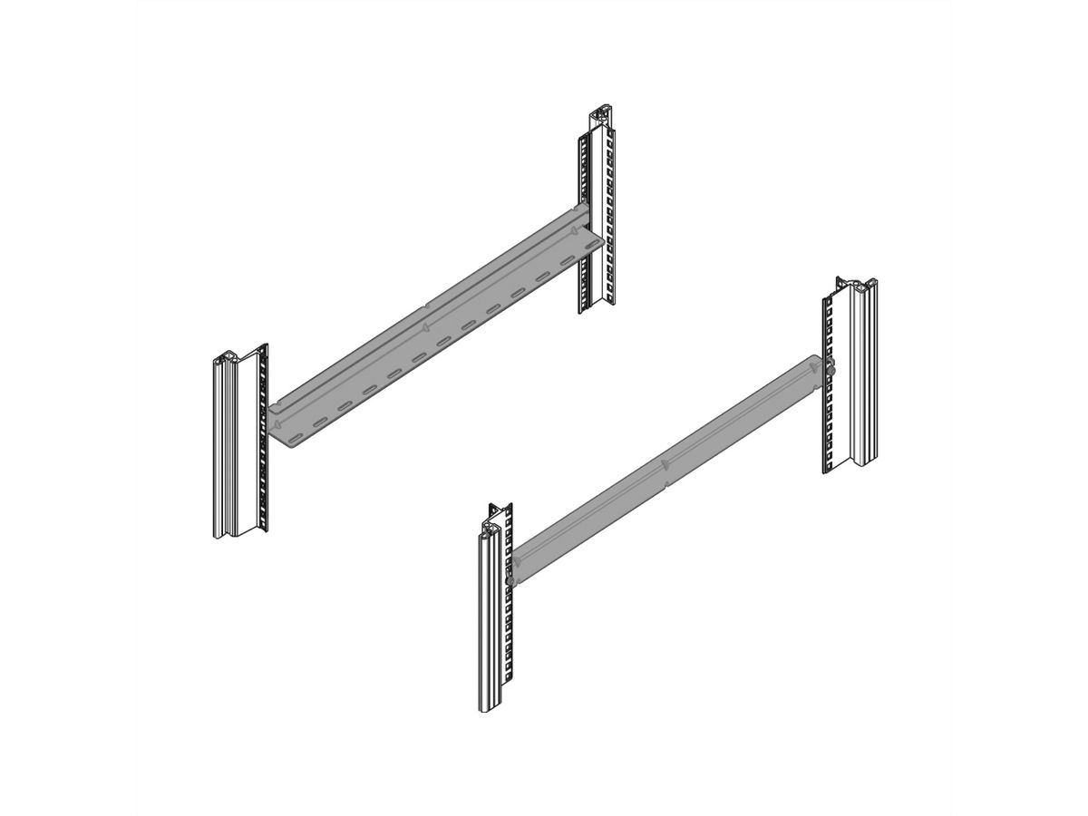 SCHROFF 19"RASTERPROFIL 16HE 7021 2X