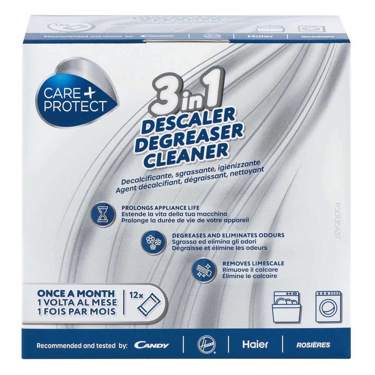 Care+ Protect 3-in1 Entreater, Dégraissant, poudre