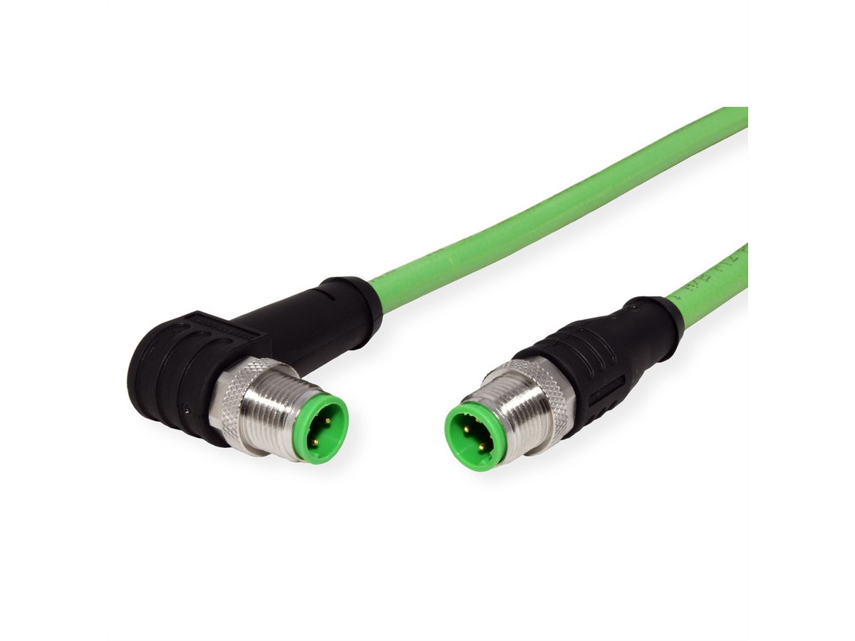 METZ CONNECT Câble Ethernet industriel M12, codage D, 5 m