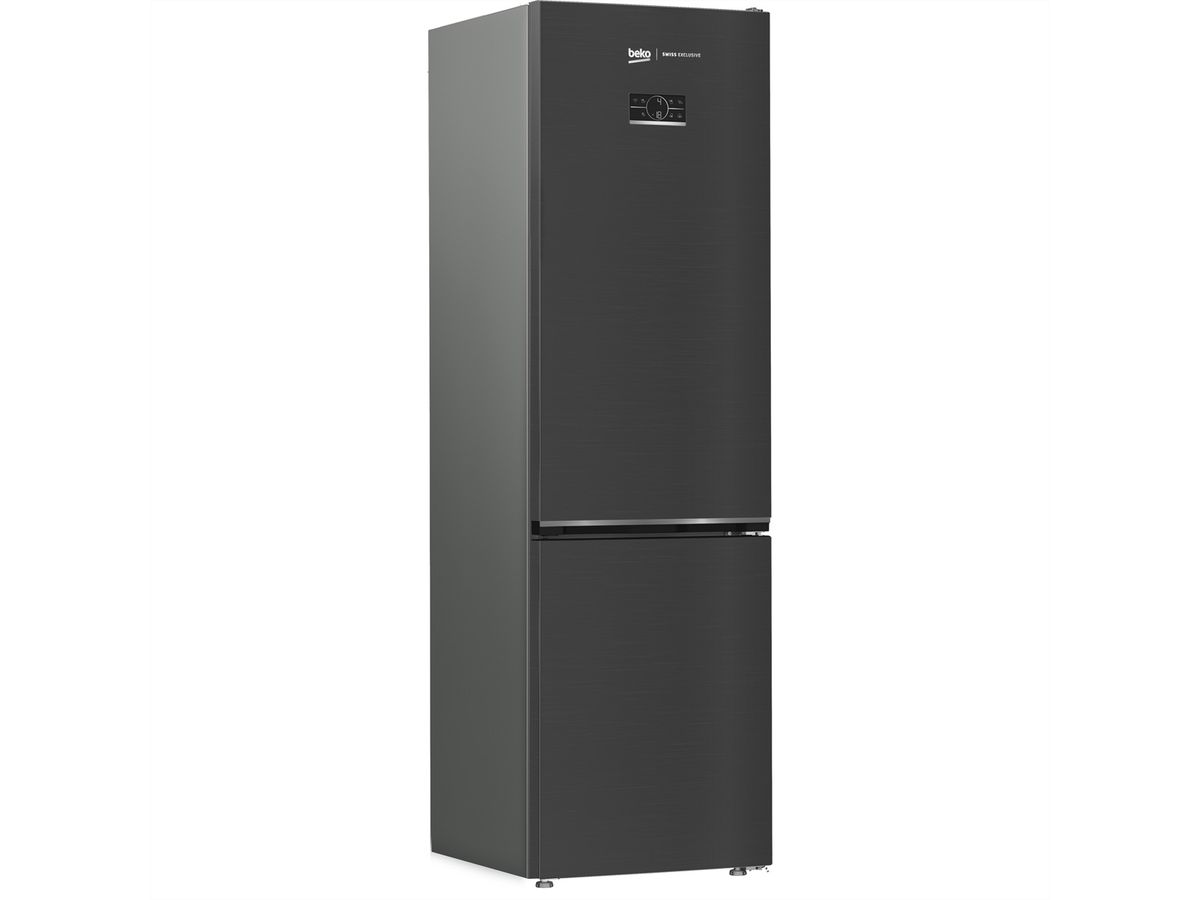 Beko Kühl-Gefrierkombination KG540, 322l, C, Dark Inox