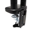 VALUE LCD-Doppelarm, Tischmontage, Platzsparend, Springfeder, 6 Gelenke, 17-32 Zoll, bis 2x 9 kg
