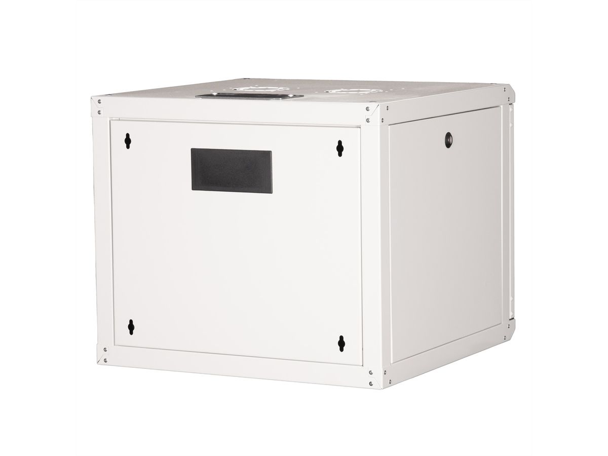 ROLINE 19-Zoll Wandgehäuse Pro 9 HE, 600x600 BxT grau