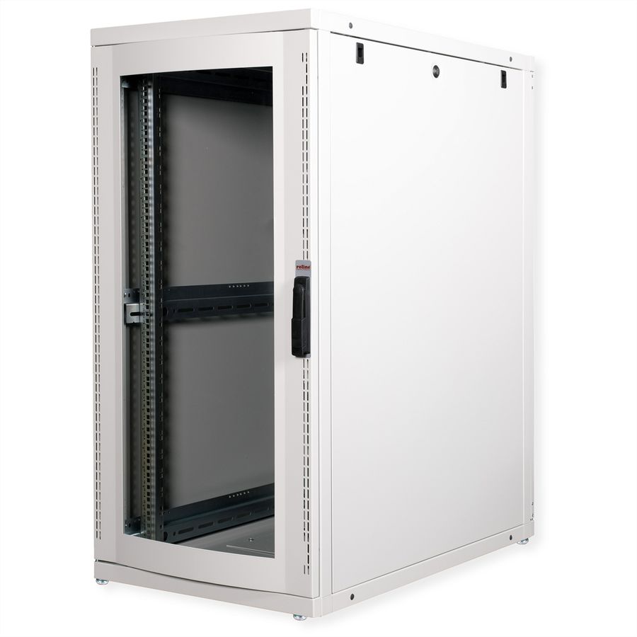 ROLINE 19" Baie serveur Pro 26U, 600x1000 LxP gris Plexiglas