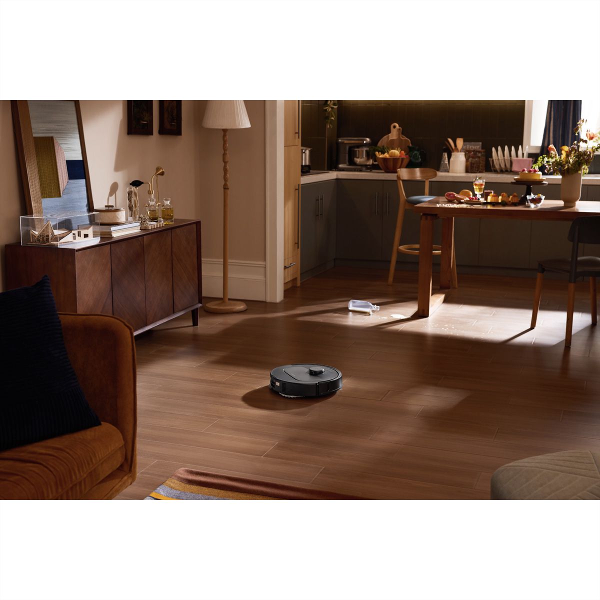 Roborock Aspirateur Qrevo S ProX noir, Robot aspirateur/balayeur