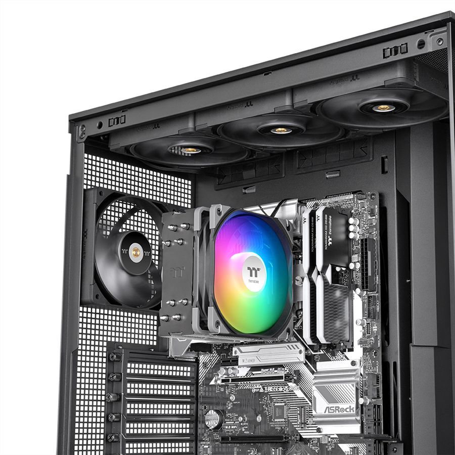 Thermaltake UX400 ARGB Sync CPU Kühler, Schwarz