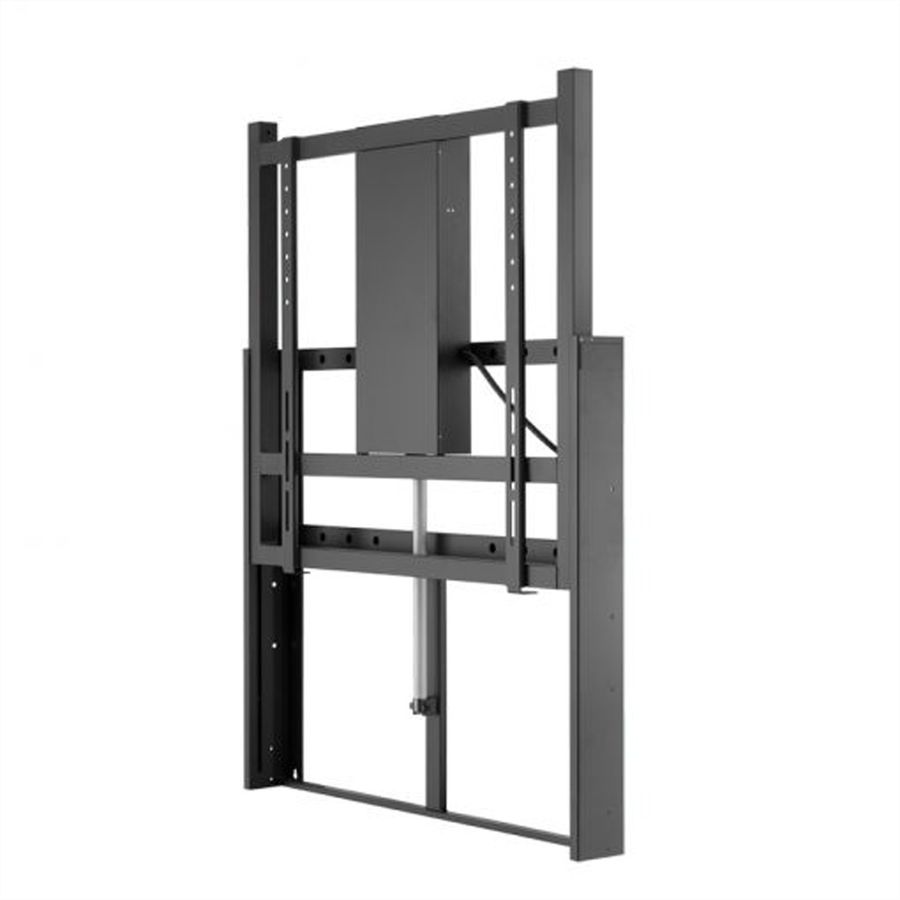 Hagor Support mural WH Moto 80, supports muraux électriques avec réglage de la hauteur, noir