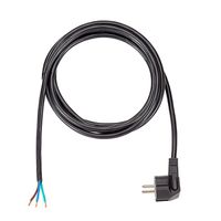 BACHMANN Zuleitung H05VV-F 3G1,5 5m, schwarz, Unverpackt