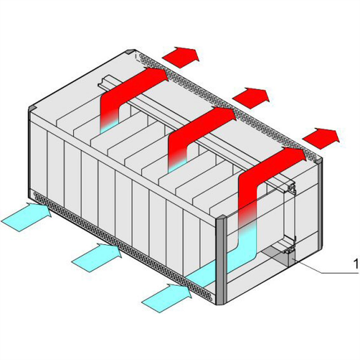 SCHROFF Schottdichtung für ratiopacPRO air - SCHOTTDICHTUNG 42TE (R/PRO)