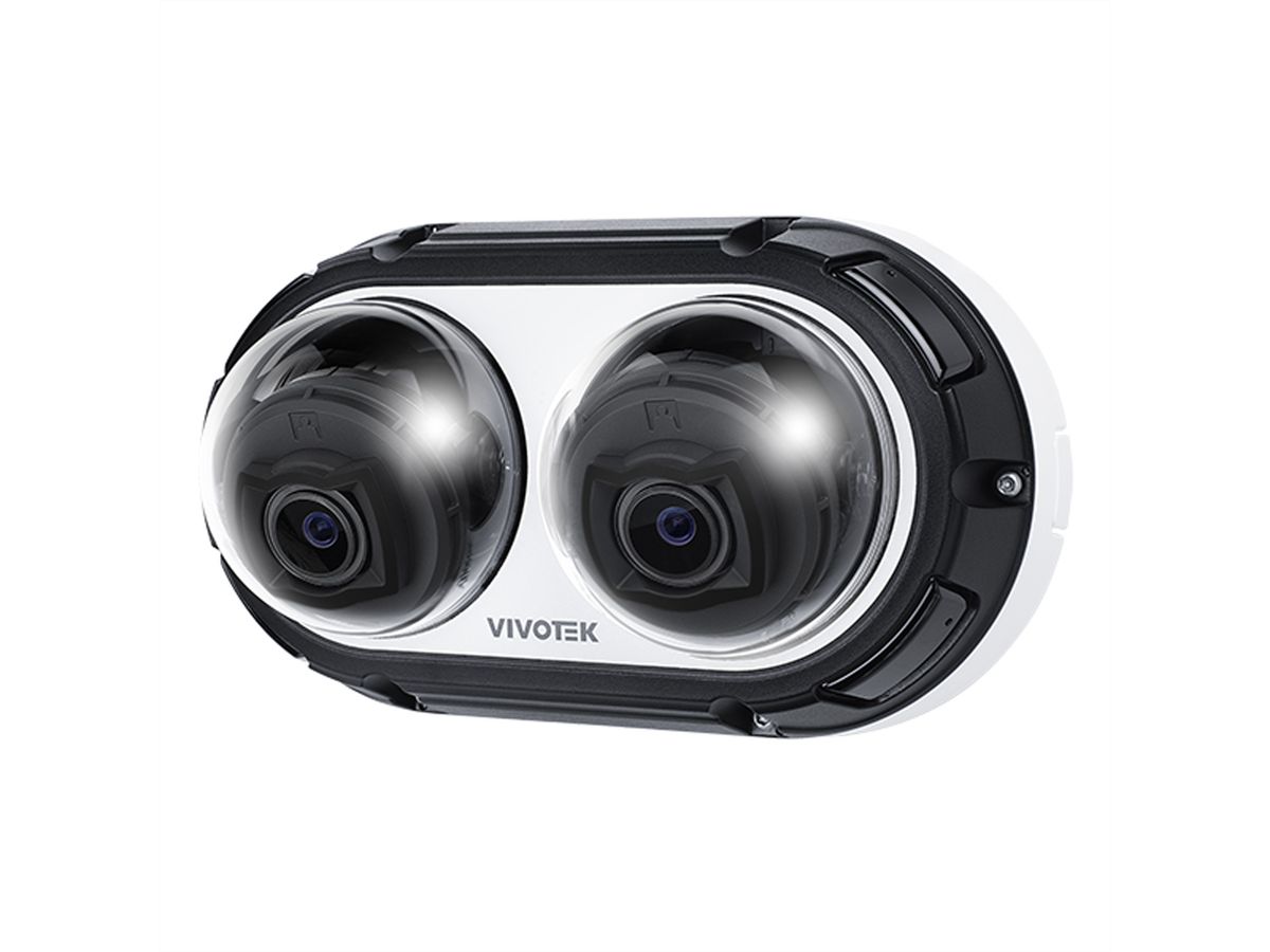 Vivotek MA9311-EHTV Vandal-Multisensor Kamera 2x 5 MP, 30-96°, IR-LED 20m