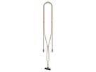 Aqiila Lanyard Lade- & Synckabel CC2, 60W, Typ C zu Typ C, Sand