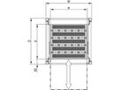 SCHROFF Fachboden ausziehbar (Universal eurorack) - FACHB.UNI.TELE.600B600T 7021