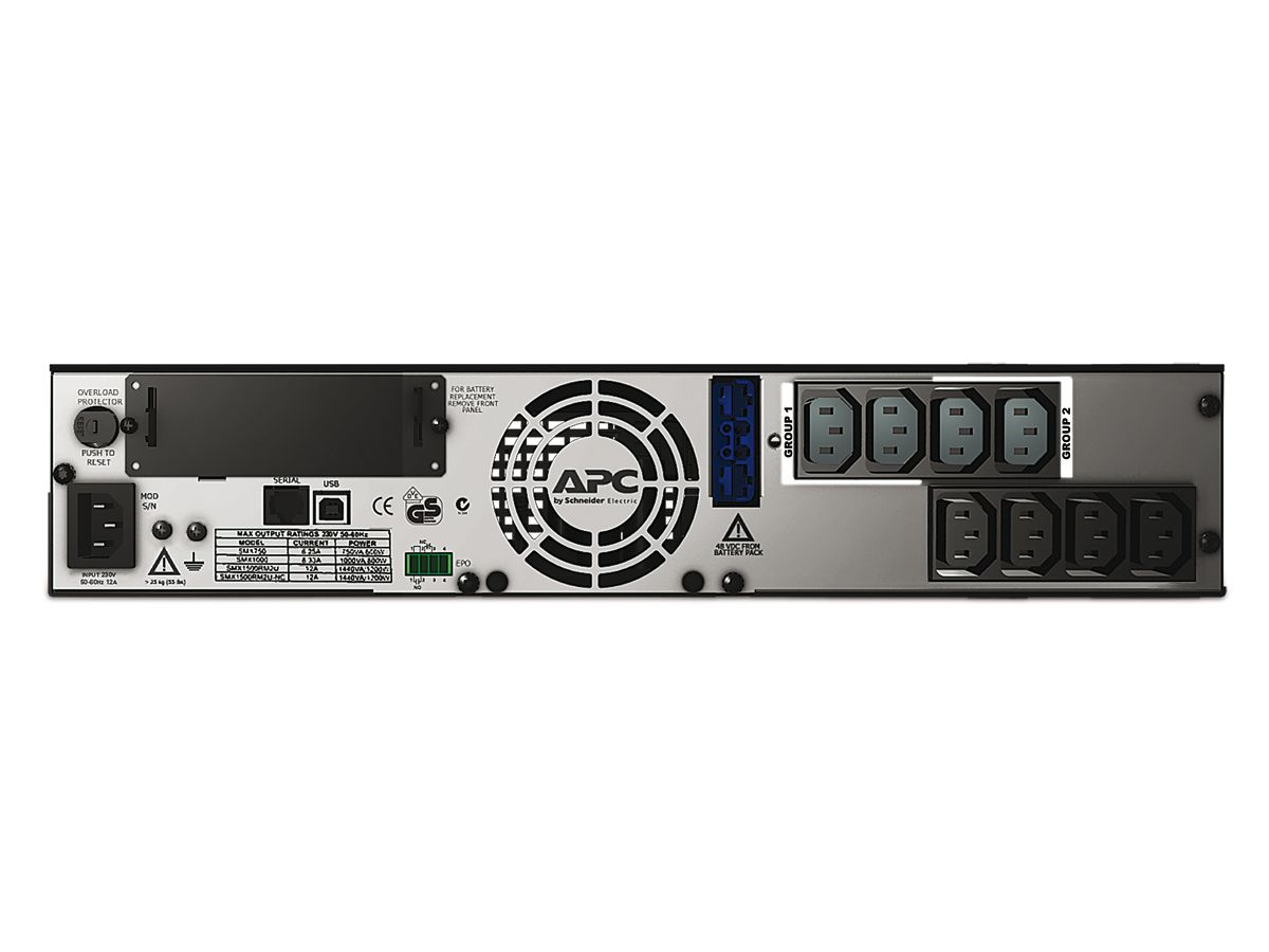 APC SMX1000I, Line Interaktive USV