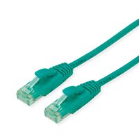 ROLINE RM Patchkabel Cat.6A UTP, grün, 0,3 m