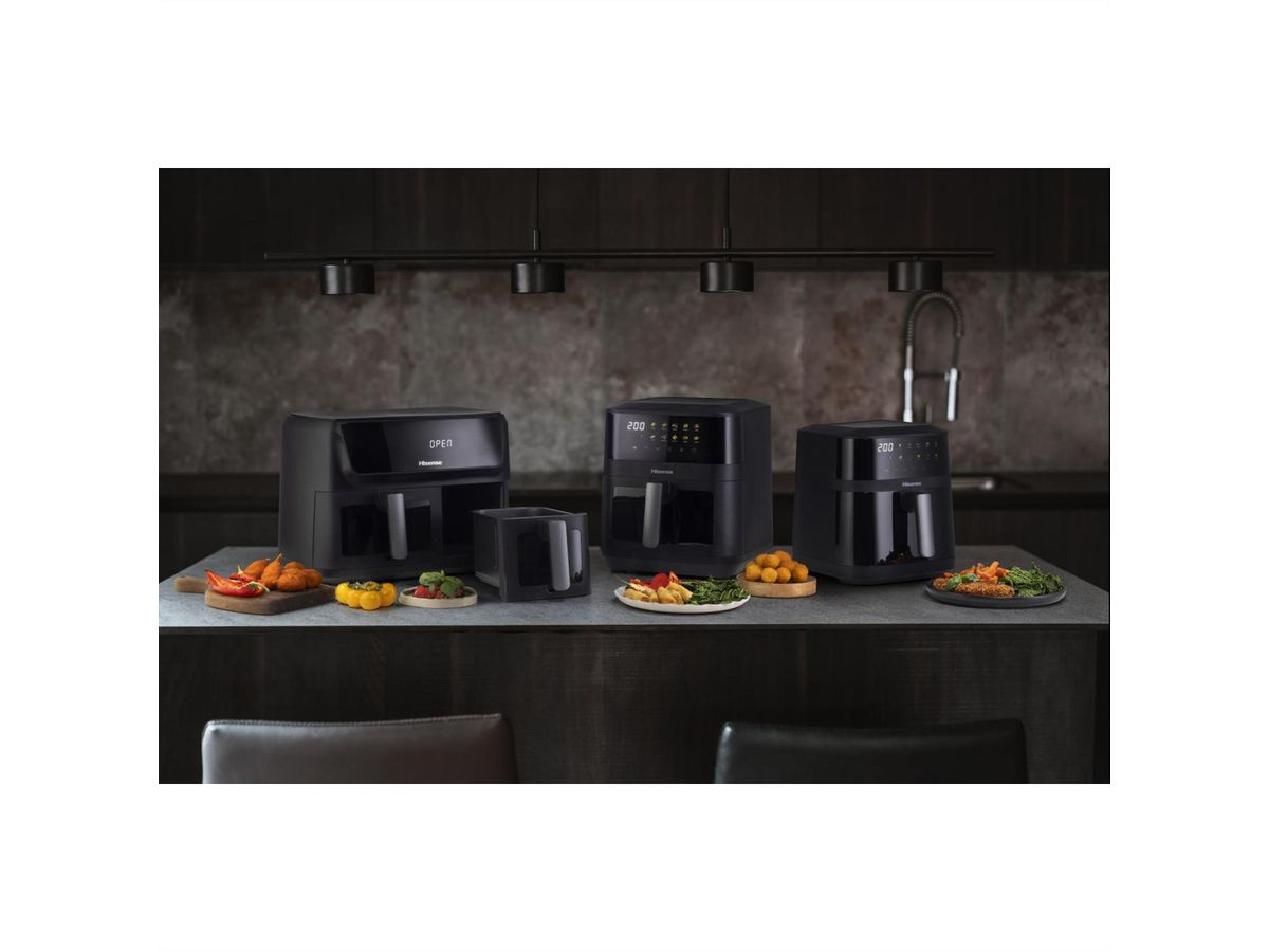 Hisense Heissluftfriteuse HAF2700DCD, 2700W, 11L