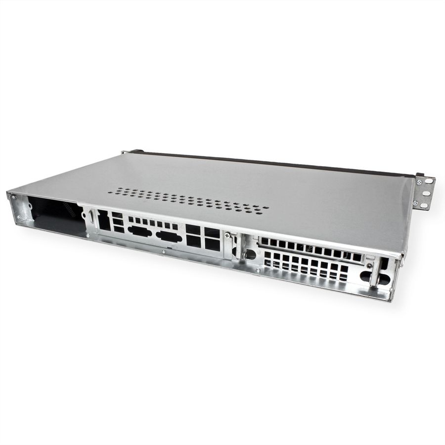 19" Servergehäuse 1U-K-125L, 1HE, schwarz
