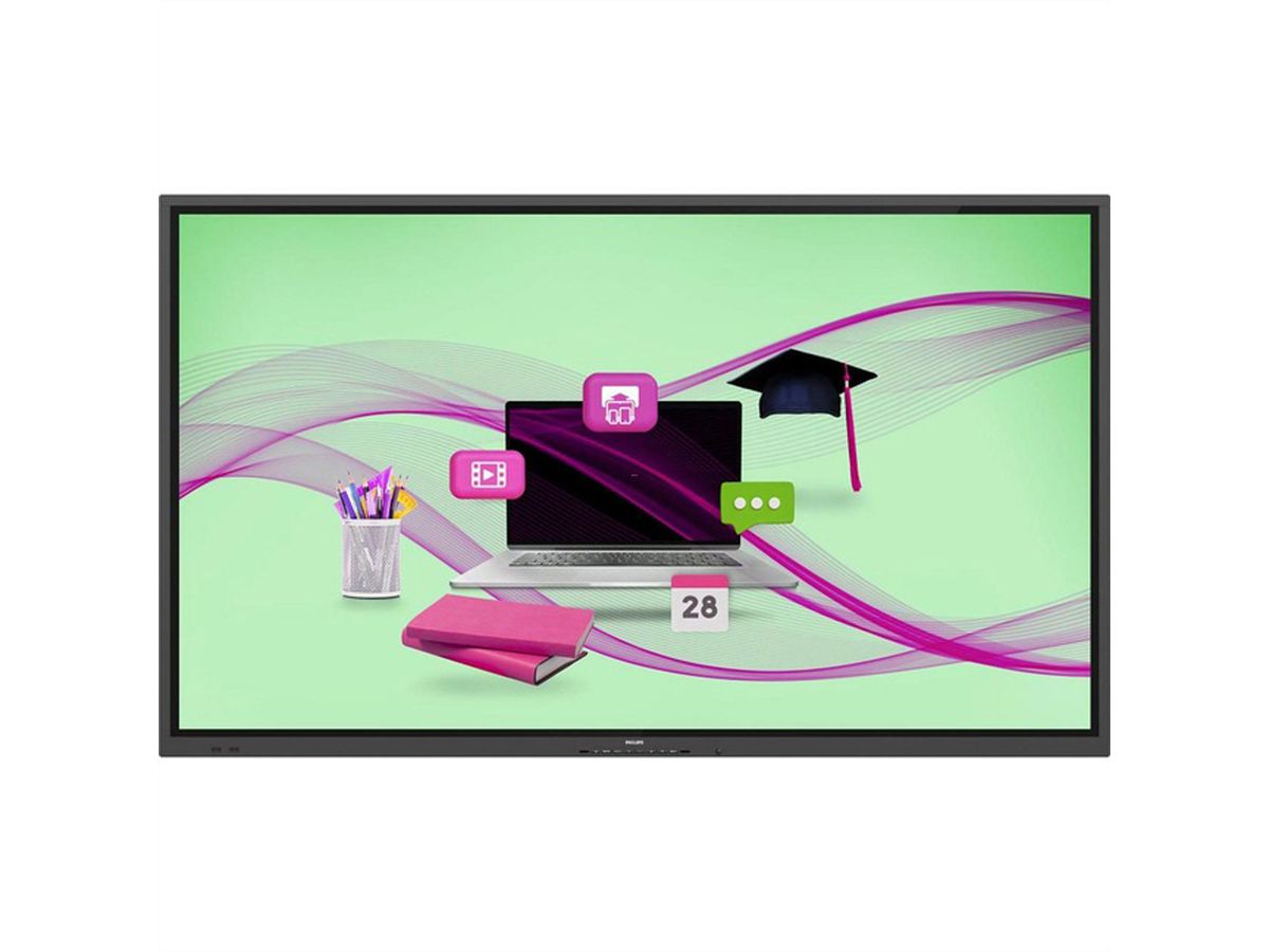 Philips Interactive Display 65BDL4052E/02, 65", UHD, 18/7, 350cd/m², Android
