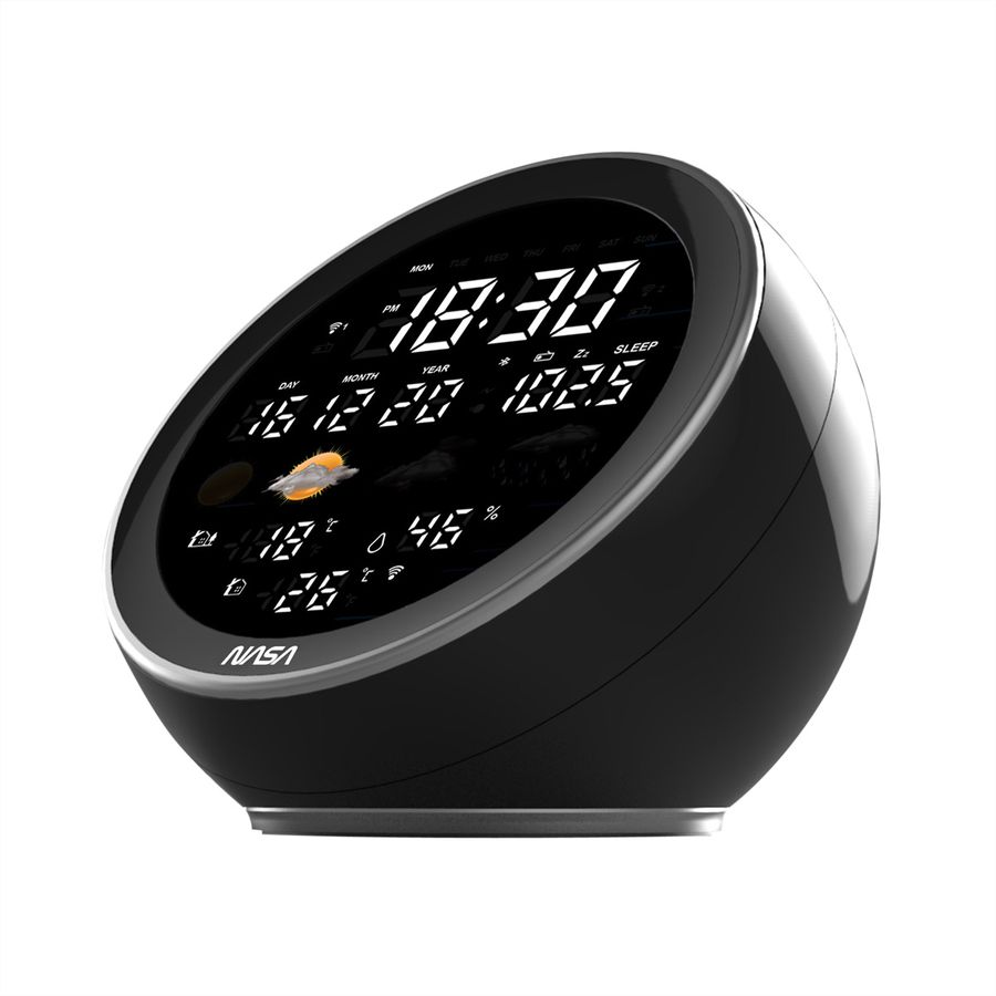 Nasa Wetterstation WSP1500, schwarz, Bluetooth Speaker