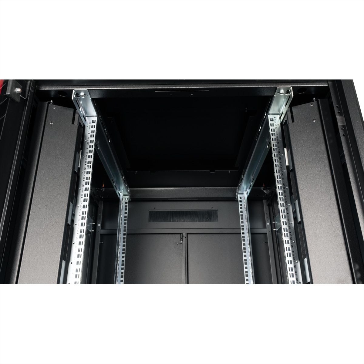 ROLINE 19-Zoll Netzwerkschrank Pro 32 HE, 800x800 BxT Glastür schwarz