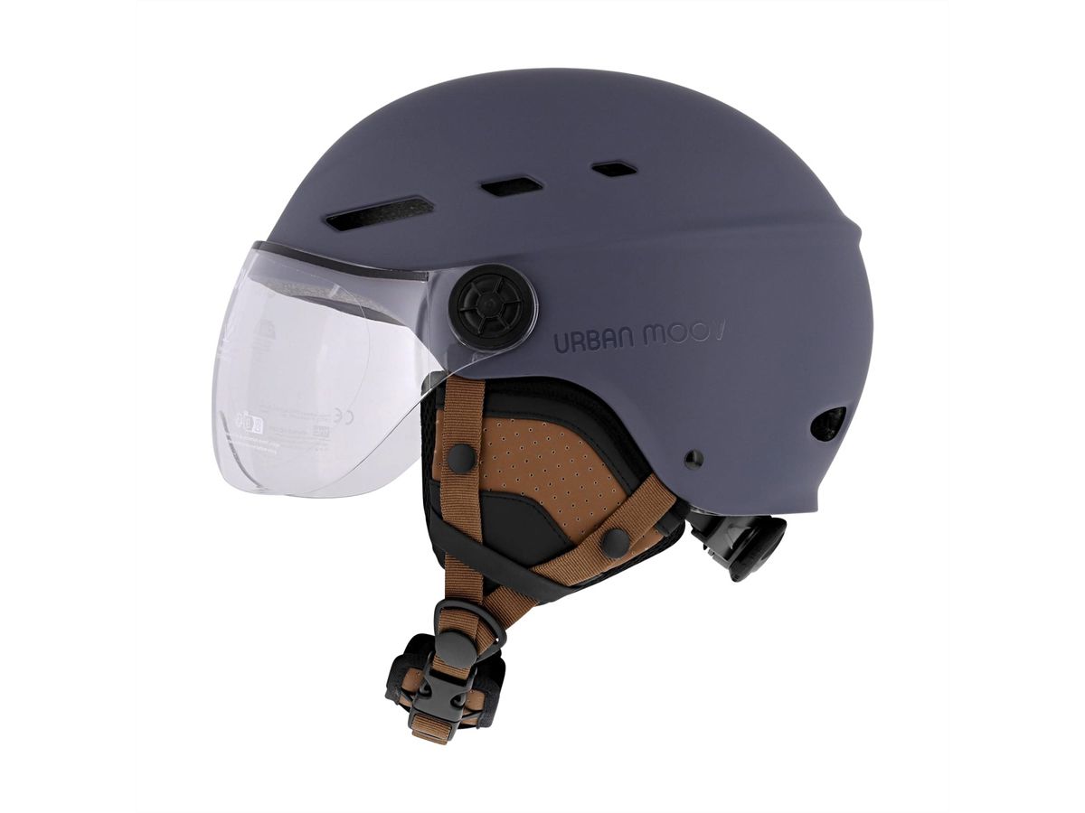 T'NB Schutzhelm UMHELMVSBLM M schwarz, ink. Visier & Kapselgehörschutz