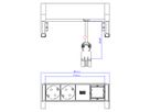 BACHMANN DESK2 2x contact de protection 1x ABD GST18, blanc