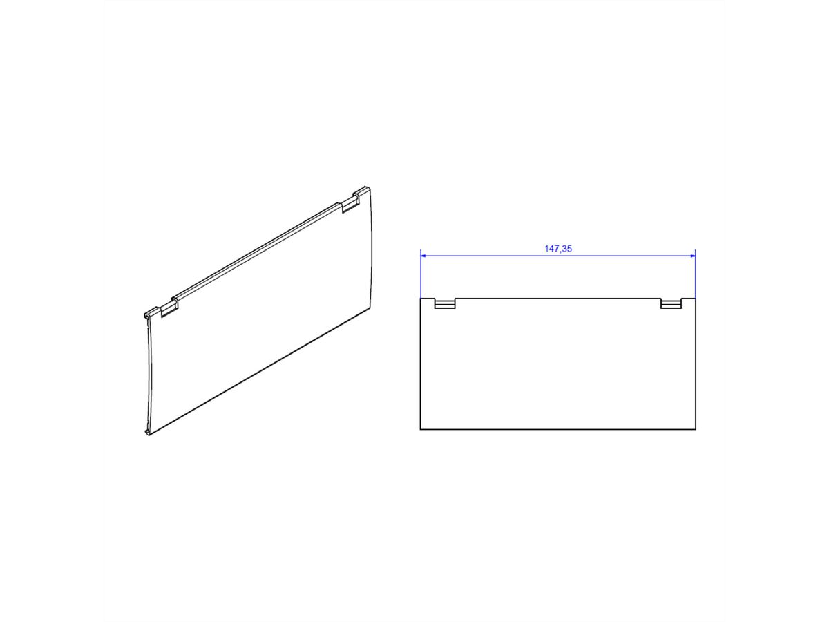 BACHMANN KAPSA X-Small couvercle, argent