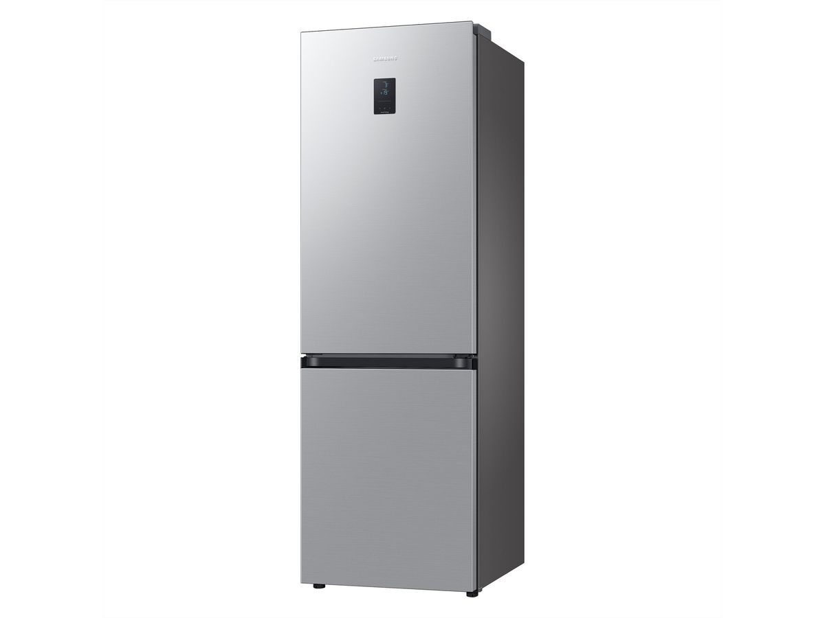 Samsung Kühl-Gefrierkombination RB7300 , 344l, D, WiFi, Silber mit Griffmulde