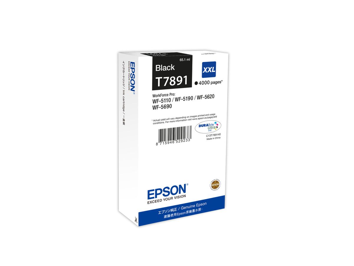 Epson Encre Noire XXL (4 000 p)