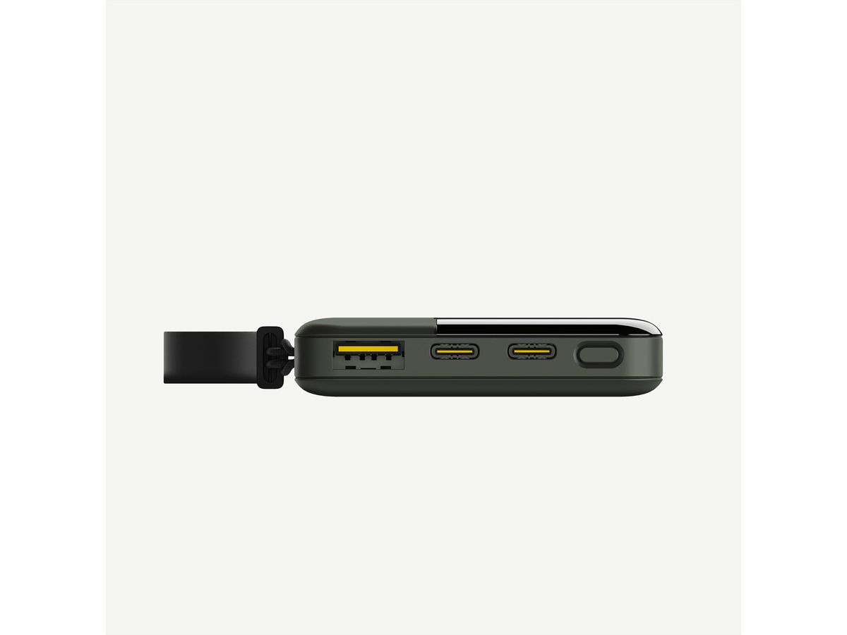 Aqiila Powerbank Powerbird B5, 12W, Moosgrün, 5.000 mAh