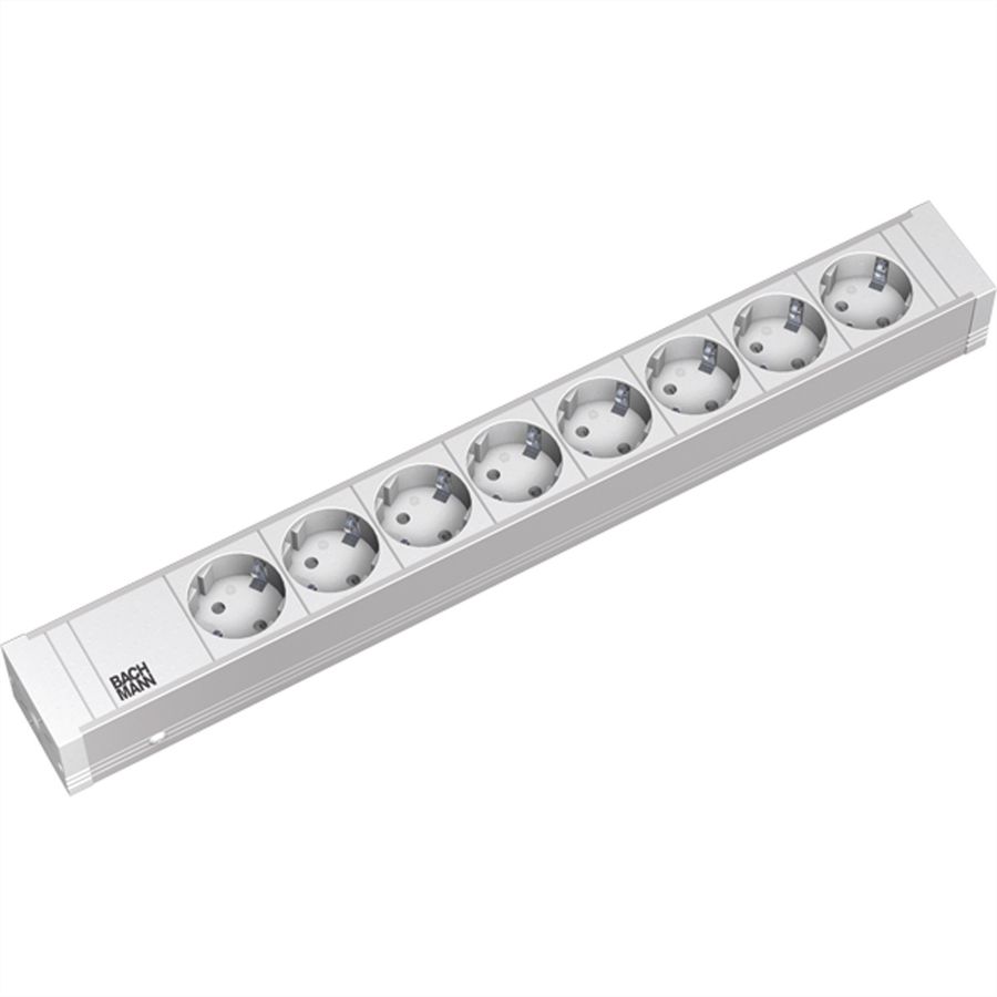 BACHMANN 19" 1,5UH 8xCEE7/3 ws courant 2,0m CEE7/7
