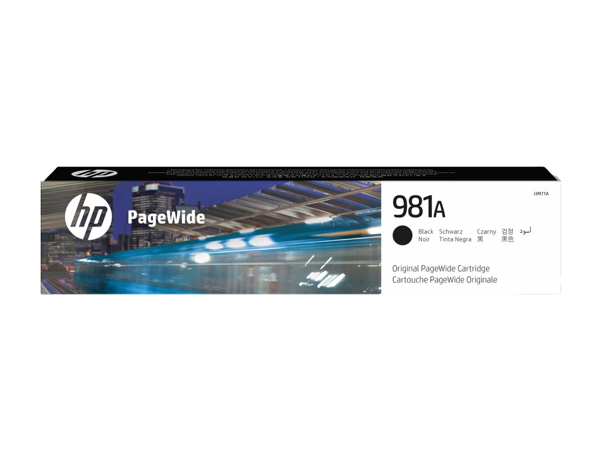 HP 981A Schwarz Original PageWide Druckerpatrone