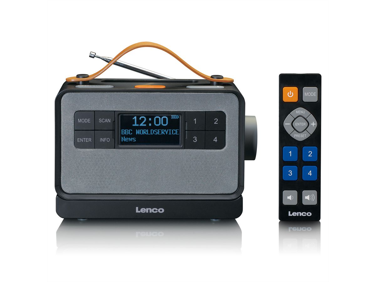 Lenco DAB+ Radio PDR-065BK